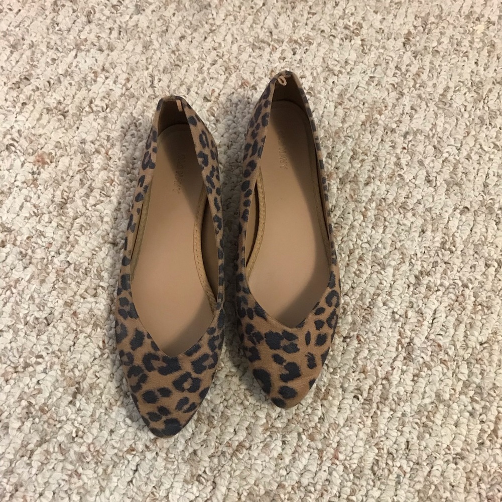 Old Navy Leopard Flats - Sz 8